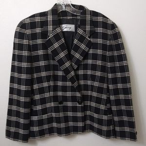 Vintage Neiman Marcus Women's Wool Blazer Size 10